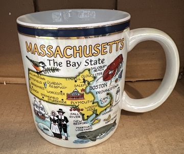 Coffee Mug Pearl Mass Map